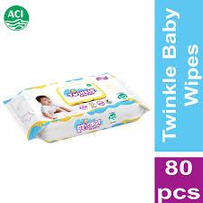 Twinkle Baby Wipes Pouch (80 pcs)